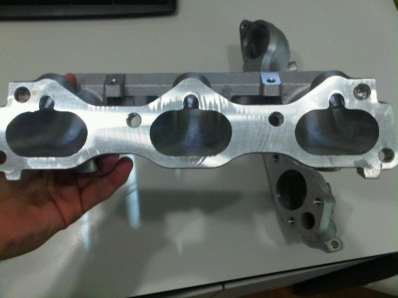 Installed P2R Ported Runners, Throttle Body Spacer (Dyno Sheet's